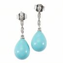 Pendientes Turquesa Amarma