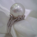 Sortija Perla Australiana Caliz