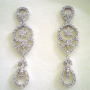 Pendientes Novia Roseta