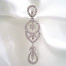 Pendientes Novia Roseta