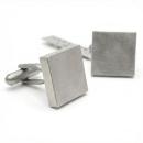 Gemelos acero Cuadro