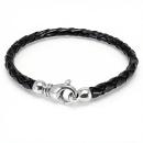 Pulsera Trenzada Negra