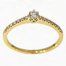 Anillo Compromiso Yellow Gold 0.11 0.07