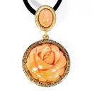 Colgante Rosa Coral