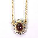 Gargantilla Goethe Granate Cabujón