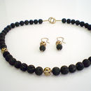 Collar y Pendientes Lava