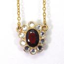 Gargantilla Goethe Granate Facetado