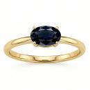 Anillo Lèa Zafiro Azul