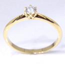 Sortija Holly Yellow Gold 0.11