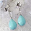 Pendientes Turquesa Amarma