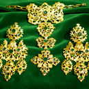 Pendientes y Broche Antiguo