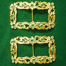 Hebillas Rectangulares Doradas