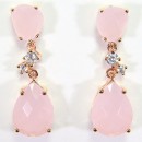 Pendientes Agua Dos Rosas