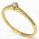 Anillo Compromiso Yellow Gold 0.11 0.07