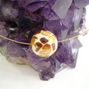 Gargantilla Ambar Mosaico