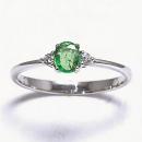 Anillo Lèa Esmeralda Oval 